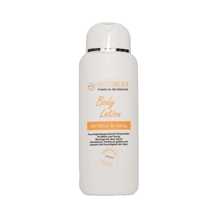 Bodylotion mit Milch und Honig